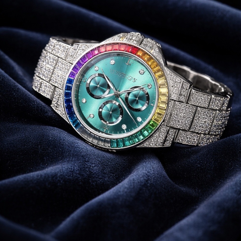 Ed Hardy Women’s 40 mm w/Crystal  Bezel Watch